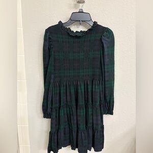 Polo by Ralph Lauren Green and Black girls Dress size 8-10 years